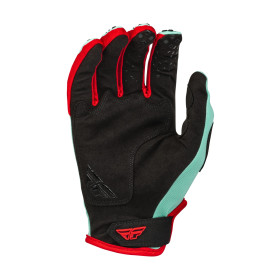 rukavice KINETIC sa, FLY RACING - USA 2023 (mint/čierna/červená, veľ. 2XL)_thumb2