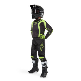 dres RACER LURV, ALPINESTARS, detský (čierna/žltá fluo, veľ. M)_thumb3