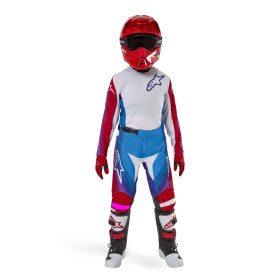 dres RACER PNEUMA, ALPINESTARS, detský (biela/modrá/červená, veľ. L)_thumb3