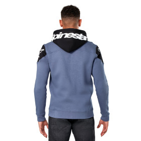 mikina VELOCITY HOODIE, ALPINESTARS (modrá/čierna, veľ. S)_thumb4