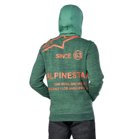 mikina OCCURANCE HOODIE, ALPINESTARS (zelená, veľ. M)_thumb4