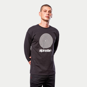 tričko REAL SPIRAL TEE, ALPINESTARS (čierna/biela, veľ. L)_thumb4