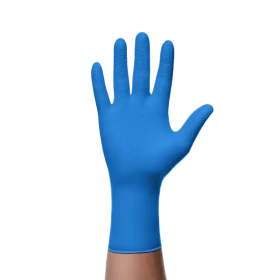 MERCATOR GOGRIP Nitrilové Pracovné Rukavice LONG MODRÉ L 50 ks_thumb5