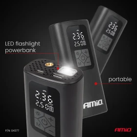 AMIO Bezdrôtový vzduchový kompresor LED USB-C 40W_thumb4