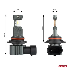 AMIO LED žiarovka hlavného svietenia Hybrid séria HIR2 12V 60W 6000K Canbus_thumb4