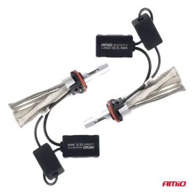 AMIO LED žiarovky do auta FLEX+ H15 6000K séria 12V 24V Canbus_thumb4