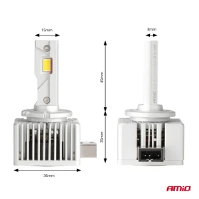 AMIO LED žiarovky hlavného svietenia D1S/D1R D-Basic Series_thumb3