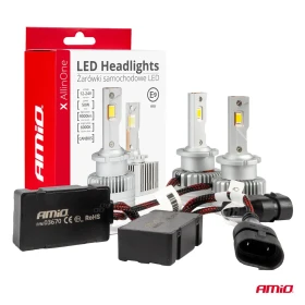AMIO LED žiarovky hlavného svietenia D2S D2R D4S D4R X AllinOne canbus 6000K_thumb3