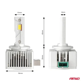 AMIO LED žiarovky hlavného svietenia D3S/D8S/D3R D-Basic Series_thumb5
