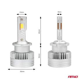 AMIO LED žiarovky hlavného svietenia D4S/D4R D-Basic Series_thumb4