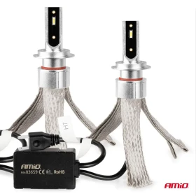 AMIO LED žiarovky hlavného svietenia FLEX+ H7 canbus 6000K 12V 24V_thumb5
