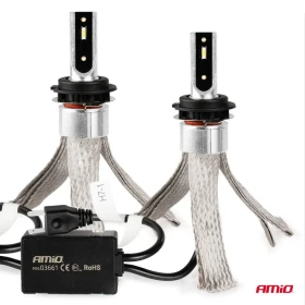 AMIO LED žiarovky hlavného svietenia FLEX+ H7-1 canbus 6000K 12V 24V_thumb4
