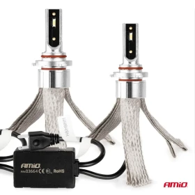 AMIO LED žiarovky hlavného svietenia FLEX+ HB3 9005/HIR1 9011/H10 canbus 6000K 12V 24V_thumb4