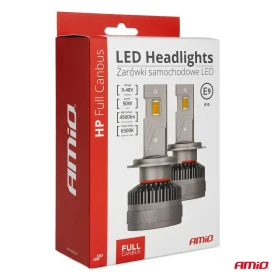 AMIO LED žiarovky hlavného svietenia HP Full Canbus H1 12V 24v 6500k_thumb5