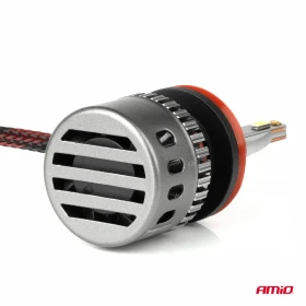 AMIO LED žiarovky hlavného svietenia K3 H8 H9 H11 H16 12V 6000K Canbus_thumb5