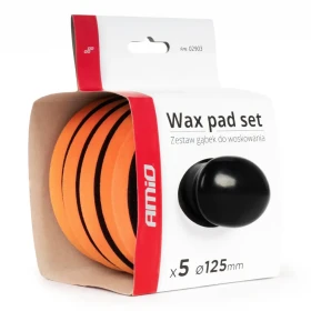 AMIO Sada hubiek na voskovanie auta s rúčkou 10cm 5ks_thumb4