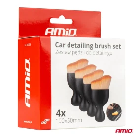 AMIO Sada ergonomických detailingových štetcov malá_thumb8