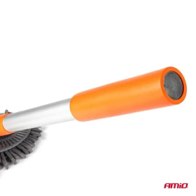 AMIO Teleskopická rotačná kefa na umývanie auta oranžová_thumb6