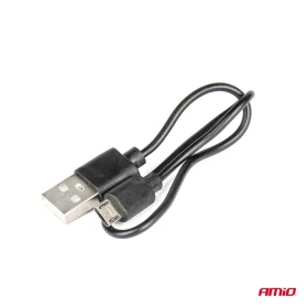 AMIO LED pracovná baterka 4LED + COB 1200mAh_thumb6