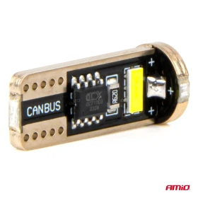 AMIO LED žiarovky CANBUS T10e W5W 3x2055 SMD White 12V/24V_thumb5
