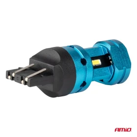 AMIO LED žiarovky CANBUS T20 7443 W21/5W 4SMD 1860 Biela 12V 24V_thumb5