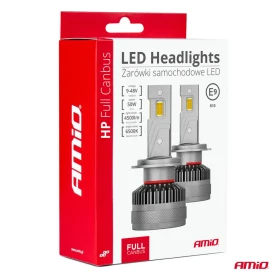 AMIO LED žiarovky hlavného svietenia HB3 9005/HIR1 9011/H10 HP séria Full Canbus_thumb9