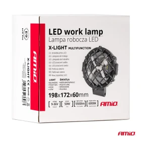 AMIO Pracovné LED svetlo X- LIGHT Multifunction 9-36V 50W_thumb7