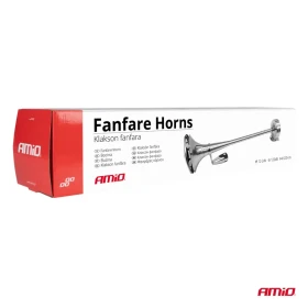 AMIO Klaksónová signalizácia chróm 620 mm 12V 24V LowTone_thumb6