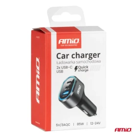 AMIO Rýchla autonabíjačka 3.0 PD65W PD20W_thumb5