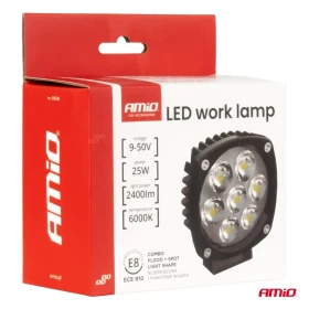 AMIO LED pracovné svetlo 21W COMBO 12/24V_thumb8