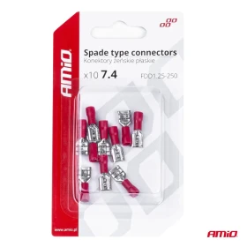 AMIO Elektrické konektory – samice (násuvka) 7.4mm 0.5-1.5mm2 10A_thumb4