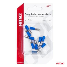 AMIO Elektrický konektor – valcový kolík 5mm 1.5-.25mm2 15A 10ks_thumb4