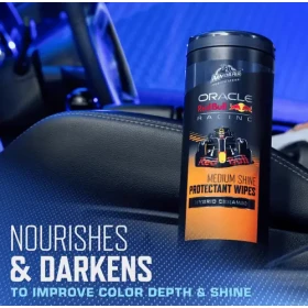 ARMOR ALL Oracle Red Bull Racing Medium Shine Protectant Wipes - Čistiace obrúsky na interiér 25ks_thumb5