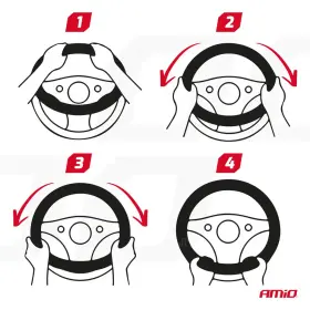 AMIO Poťah volantu SWC-43-M (37-39cm)_thumb6