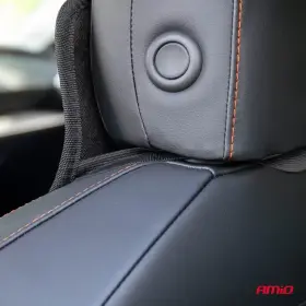 AMIO Poťah na sedadlo s bedrovou opierkou čierne_thumb5