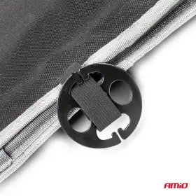AMIO Poťah na sedadlo s bedrovou opierkou sivé_thumb9