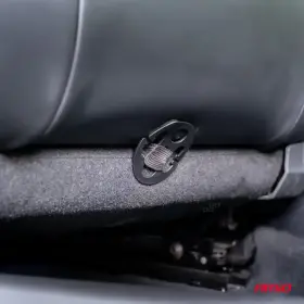 AMIO Poťah na sedadlo s bedrovou opierkou sivé_thumb7