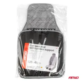 AMIO Poťah na sedadlo s bedrovou opierkou sivé_thumb15