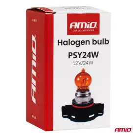 AMIO Halogénová žiarovka PSY24W 12V 24W PG20-4 AMBER_thumb5