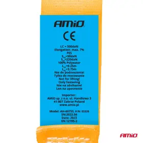 AMIO Upínacie pásy s račňou 640/320kg 25mm 3,5m S-TYPE_thumb6