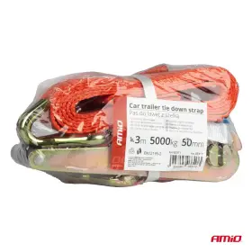 AMIO Upínací popruh na koleso 3-bodový s račňou 5000kg 50mm 3m_thumb7
