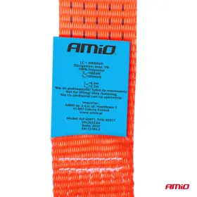 AMIO Upínací popruh na koleso 3-bodový s račňou 5000kg 50mm 3m_thumb6