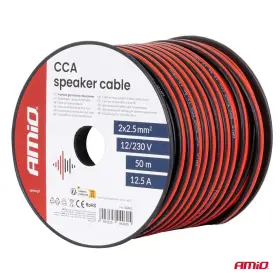 AMIO Jednožilový vodič reproduktora CCA 2x2.5mm2 50m 12.5A_thumb5