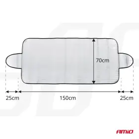AMIO Clona univerzálna strieborná ZIMA/LETO 150x70cm_thumb7
