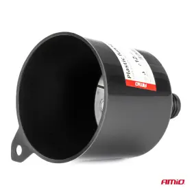 AMIO Plastový lievik čierny 12cm_thumb1