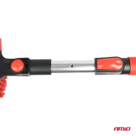 AMIO Veľká teleskopická kefa na sneh so škrabkou na ľad a stierkou 98-134cm_thumb8