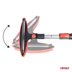 AMIO Veľká teleskopická kefa na sneh so škrabkou na ľad a stierkou 98-134cm_thumb11