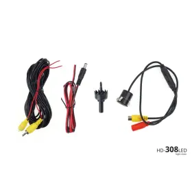 AMIO Parkovací asistent TFT02 4,3" s kamerou HD-308-LED 4-senzorové biele_thumb5