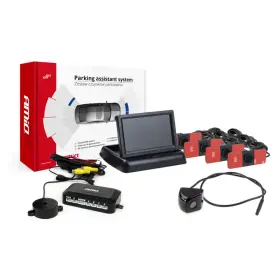 AMIO Parkovací asistent TFT02 4,3" s kamerou HD-310-LED 4-senzorové čierne vnútorné_thumb9