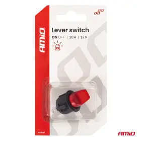 AMIO Prepínač s červeným podsvietením 20A 12V_thumb6
